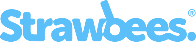 logo_strawbees_blue_01 logo_strawbees_blue_01